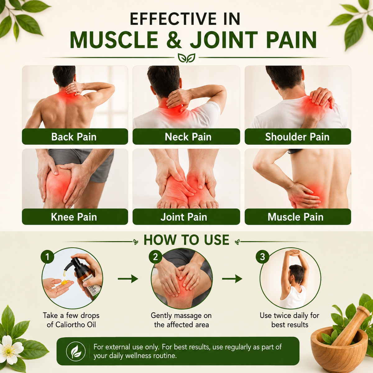 caliortho pain relief oil
